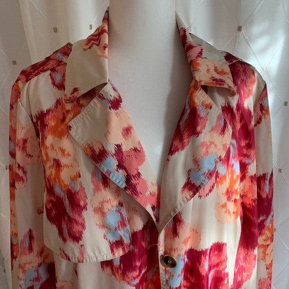 Chico's Jackets & Blazers - CHICOS lightweight trench coat with detachable hood